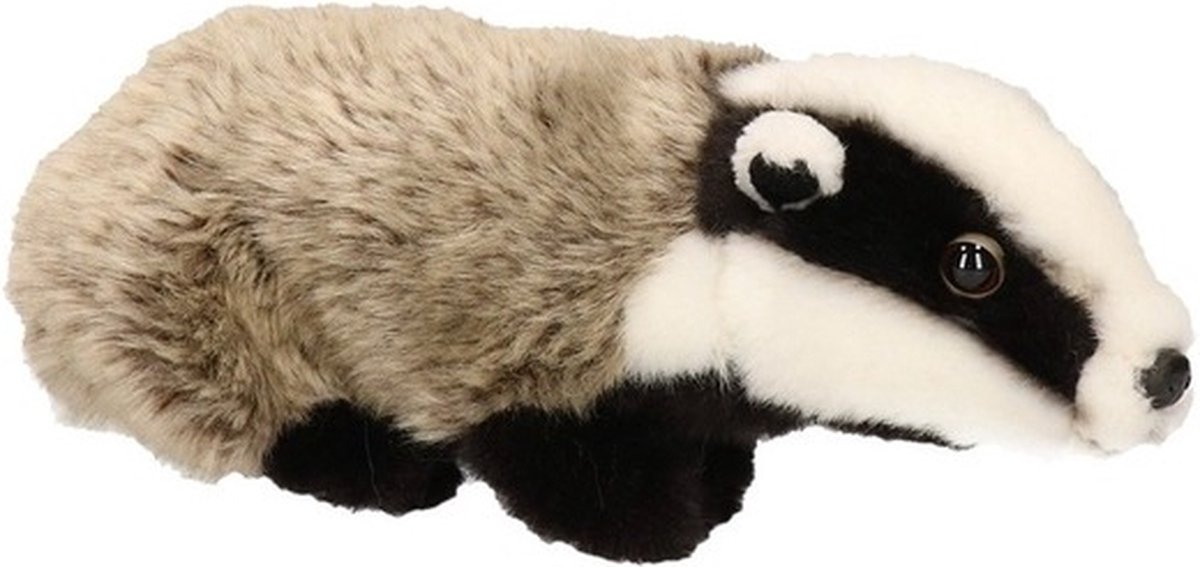 Zittende pluche dieren knuffel das 24 cm - Knuffelbeesten