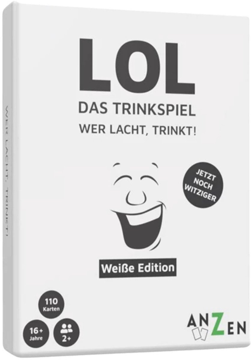 Carletto LOL - Das Trinkspiel - Weisse Edition, Kaartspel, 16 jaar, 15 min