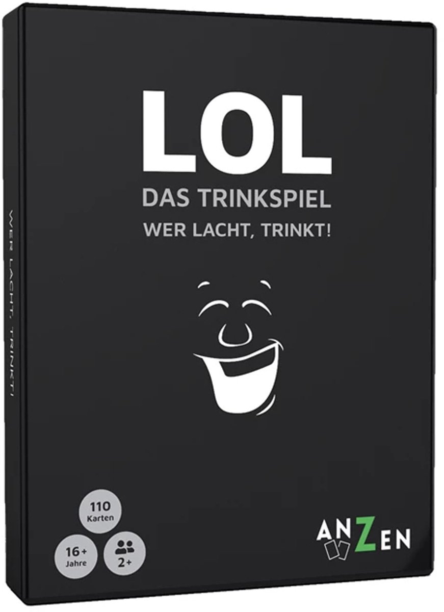 Carletto LOL - Das Trinkspiel - Wer lacht, trinkt!, Kaartspel, Feest, 16 jaar, 15 min