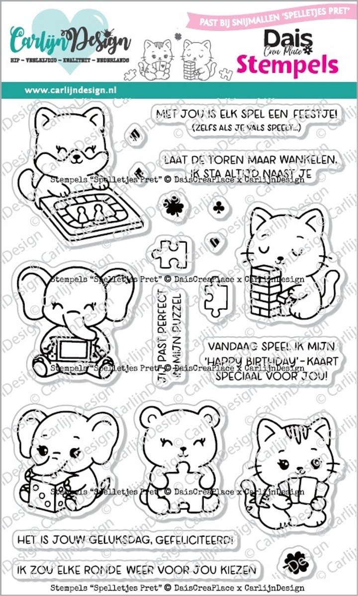 Stempels Spelletjes pret