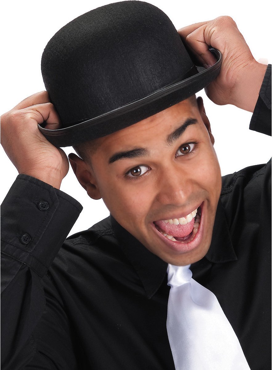 Carnival Toys Bolhoed Zwart Vilt/satijn One-size