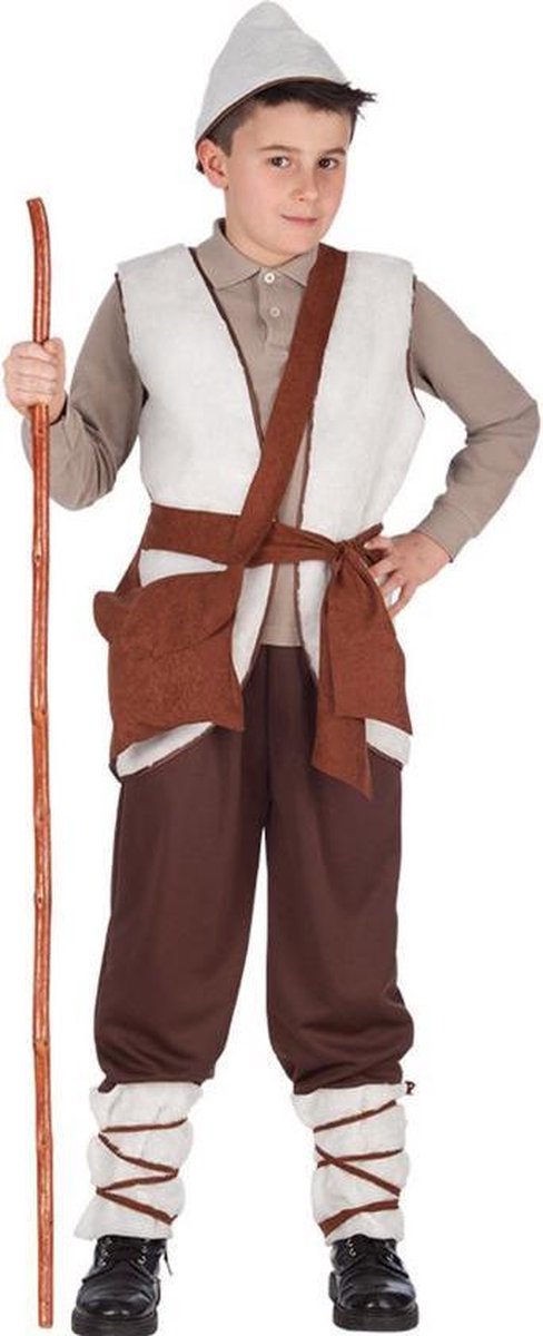 Carnival Toys Verkleedkostuum Schaapsherder Junior Bruin Mt 122