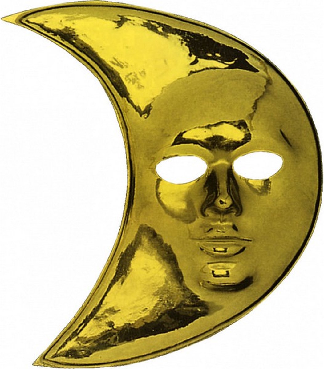 maanmasker goud one-size