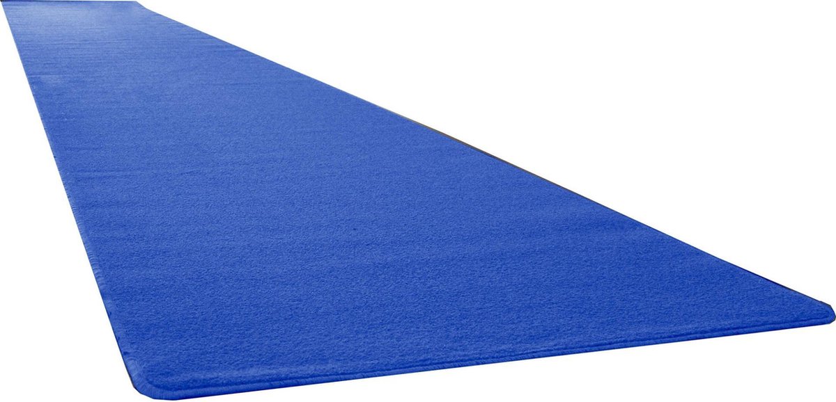 Tapijt loper Antares- 100 x 1200 cm- Blauw