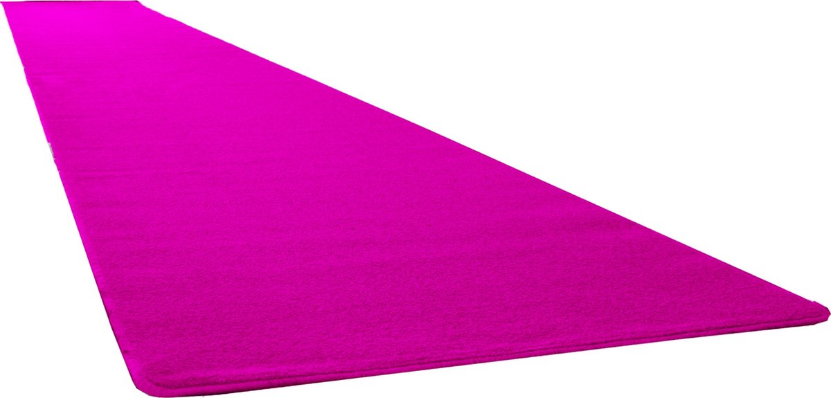 Tapijt loper Antares- 100 x 1400 cm- Roze