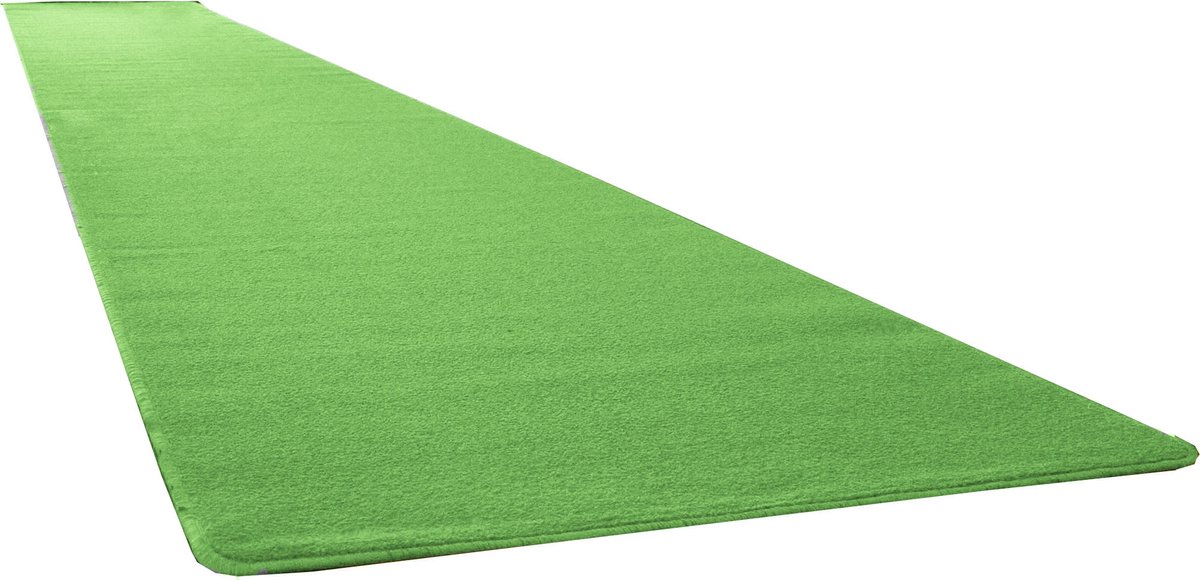 Tapijt loper Antares- 100 x 1500 cm- Lichtgroen