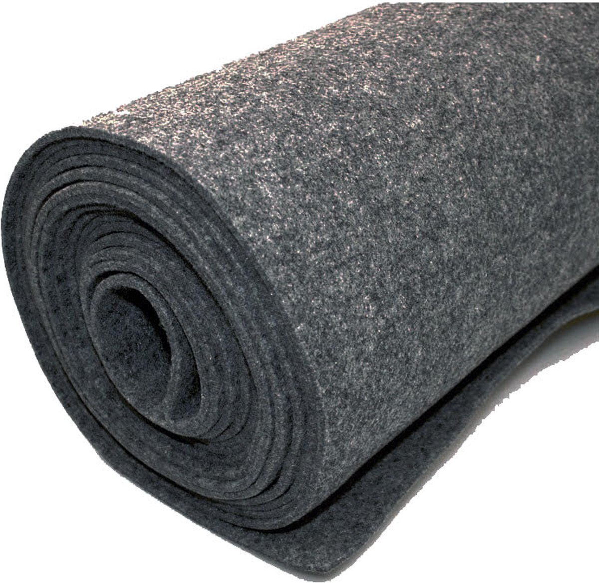   bekleed tapijt - Donkergrijs - 200 x 1.000 cm