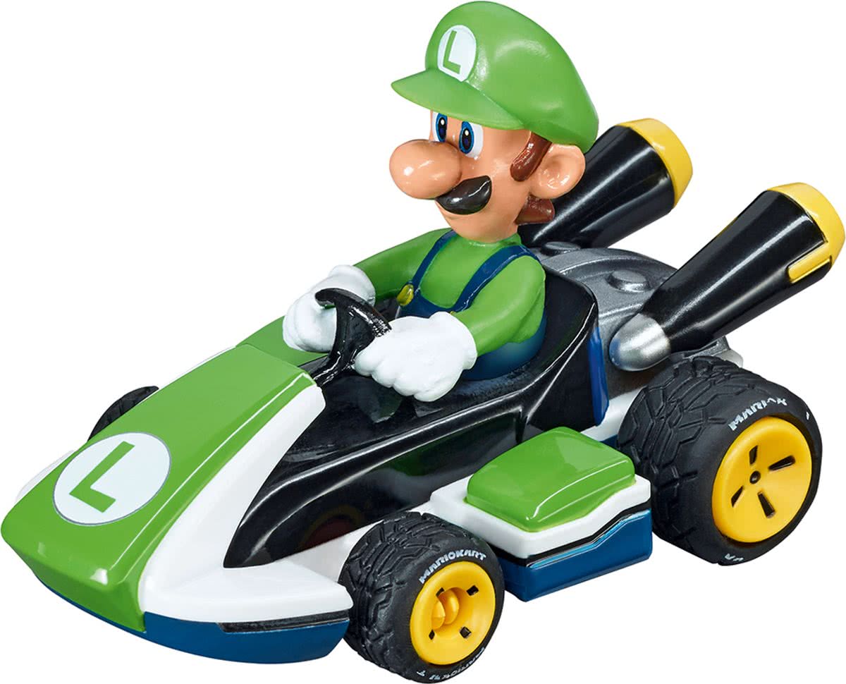   GO!!! Nintendo Mario Kart 8 - Luigi - Racebaanauto