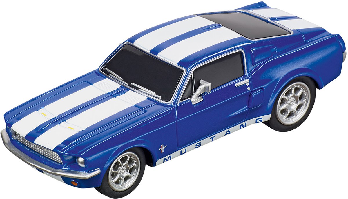   GO!!! auto Ford Mustang 67 - Racing Blue - Racebaanauto