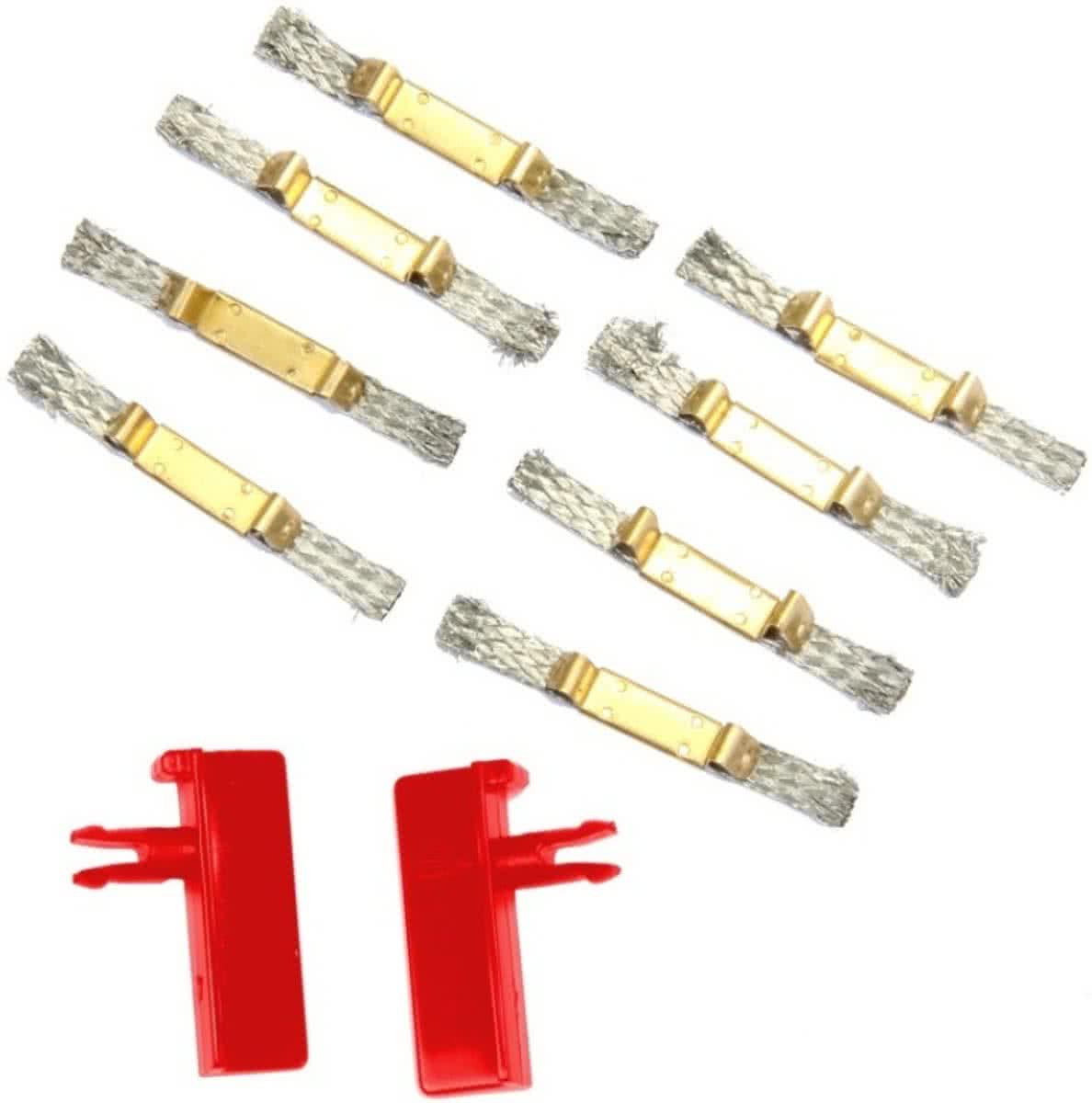   Geleide pinnetjes en dubbele sleepcontacten