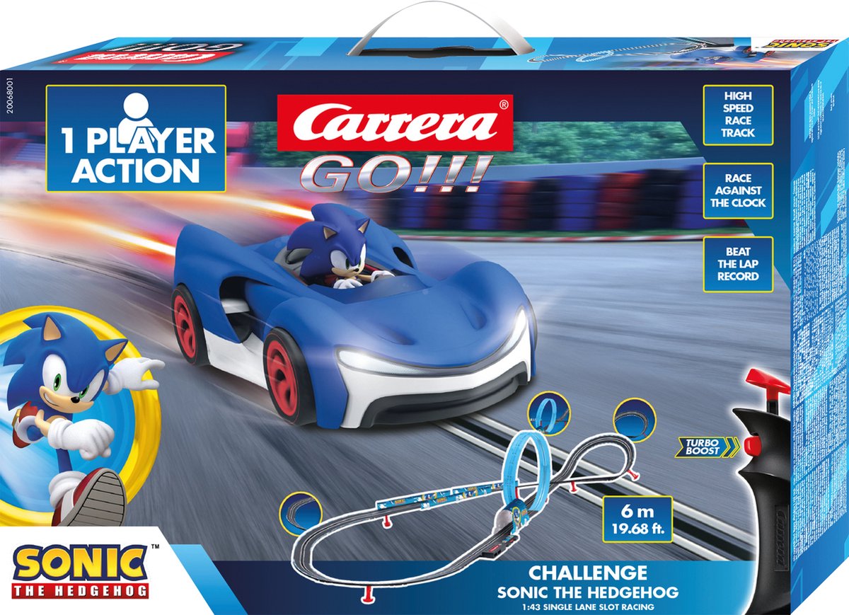Carrera Go!!! Racebaan - GO!!! Challenge - Challenge - Sonic the Hedgehog -