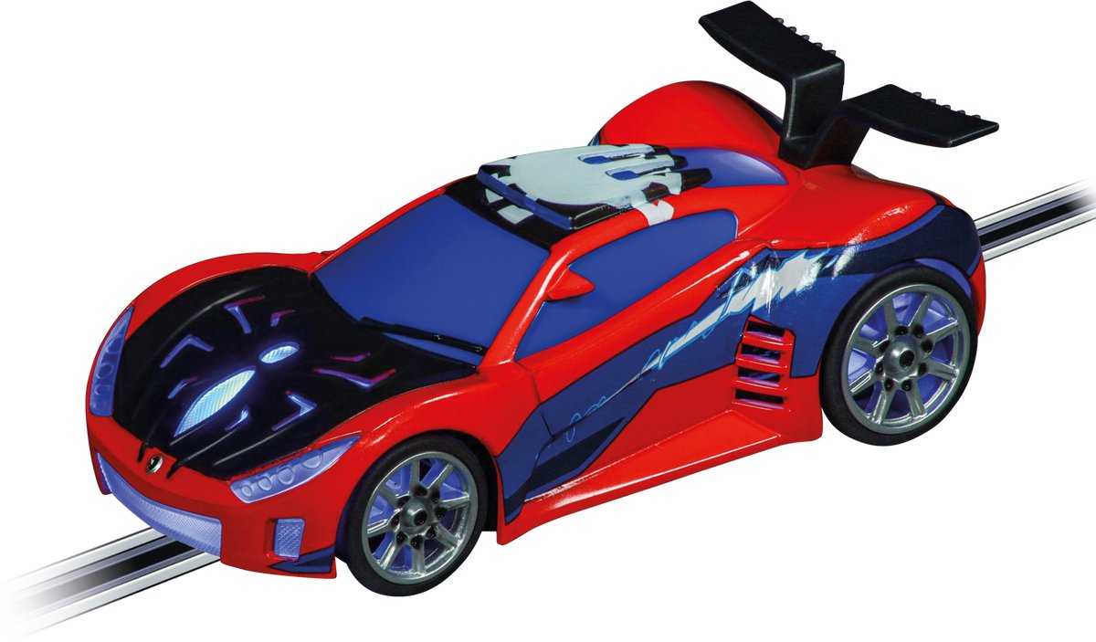   Go!!! Speelgoedvoertuig - GO!!! Spider-Man Speed Shifter - Rood/Blauw auto