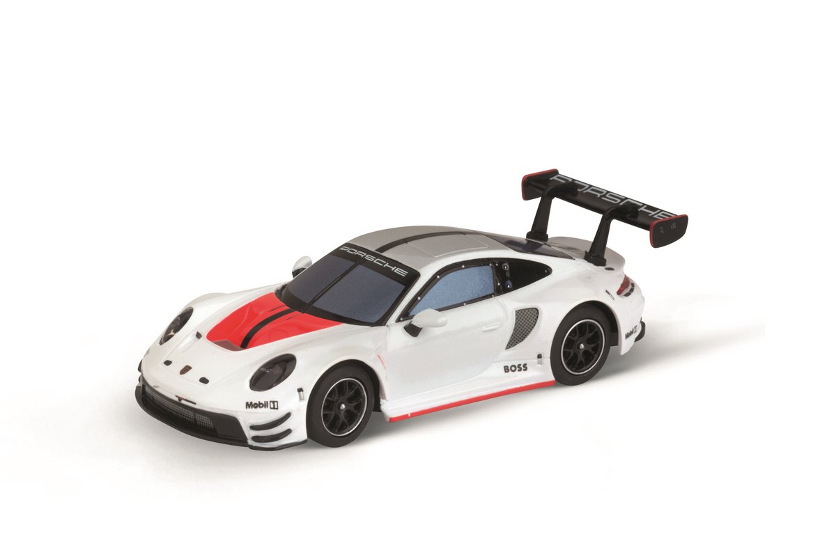   HYBRID Racebaanauto - AI Gaming - Porsche 911 GT3 R -White Lightning - Bestuurbare auto - Besturing via app - 1:50