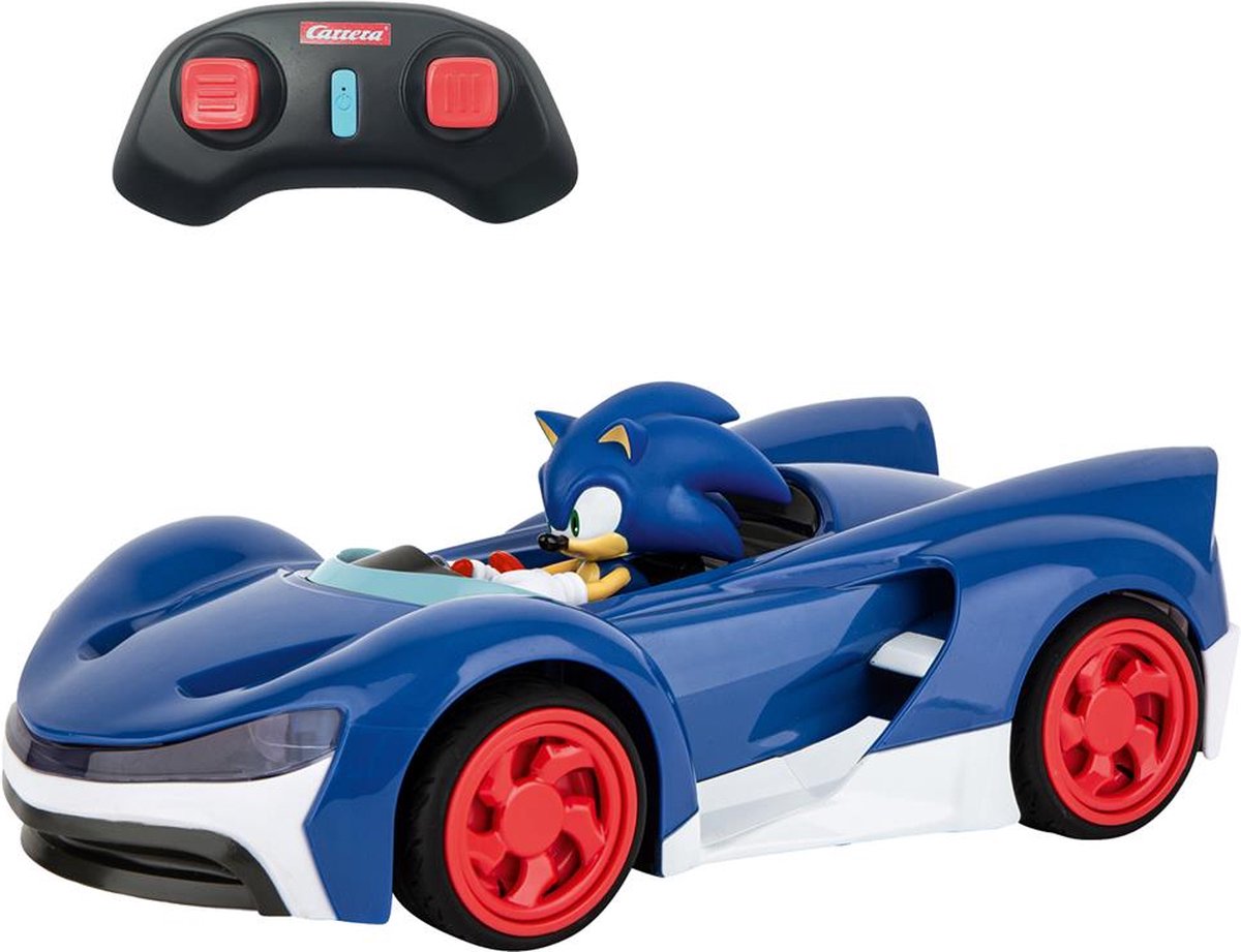   RC voertuig - RC Auto Mini - Team Sonic Racing - Sonic - Schaal 1:43 - 7,5cm RC Model Kant en Klaar -   -