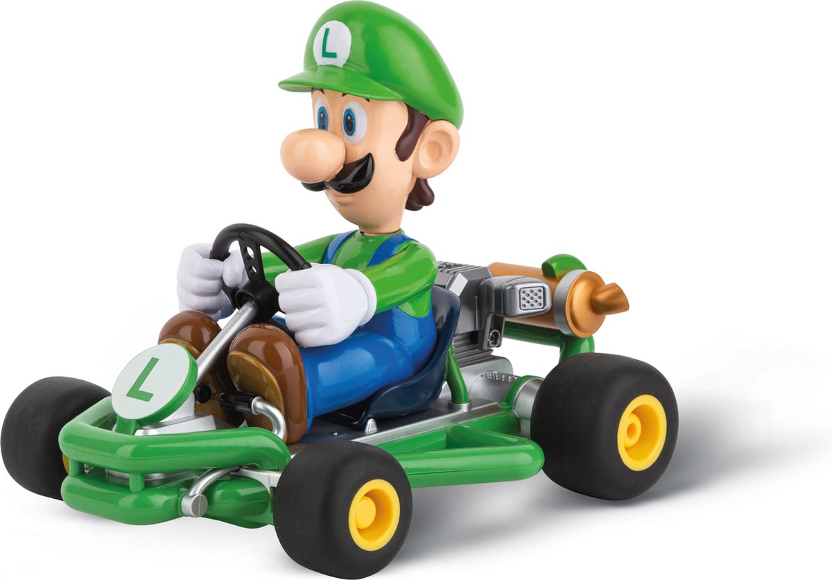   RC voertuig Auto - RC Mario Kart - Pipe Kart - Luigi - Schaal 1:18 - 2,4GHz RC Model Kant en Klaar -   -