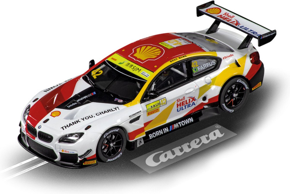   Racebaanauto Digital132 Bmw M6 Gt3 1:32 Wit/rood