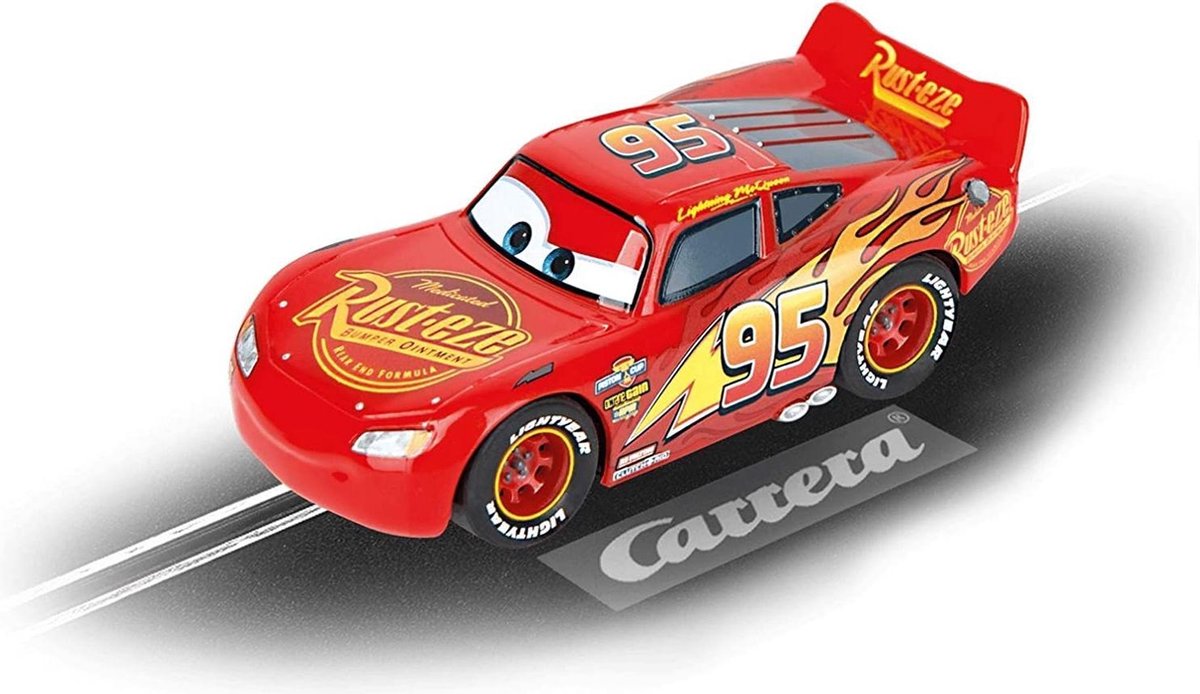   Racebaanauto Disney Lightning Mcqueen 1:50 Rood