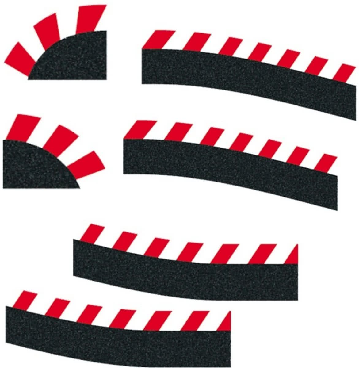   Slipstroken digitale wegversmalling - racebanen - 1:32