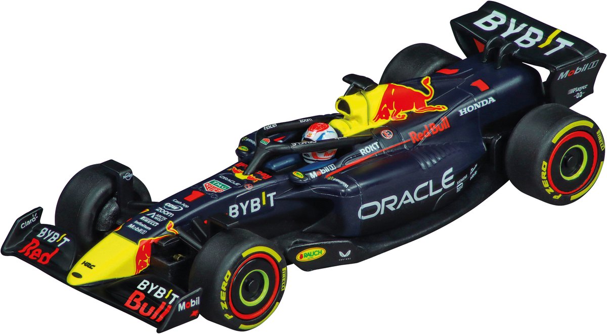   Speelgoedvoertuig - Red Bull Racing Formule 1 - Max Verstappen - Red Bull Oracle - No. 1 - Pull-Back Auto Terugtrekauto