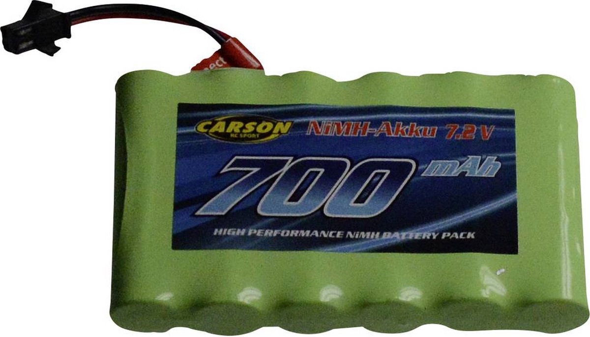 Carson Modellsport NiMH accupack 7.2 V 700 mAh JST