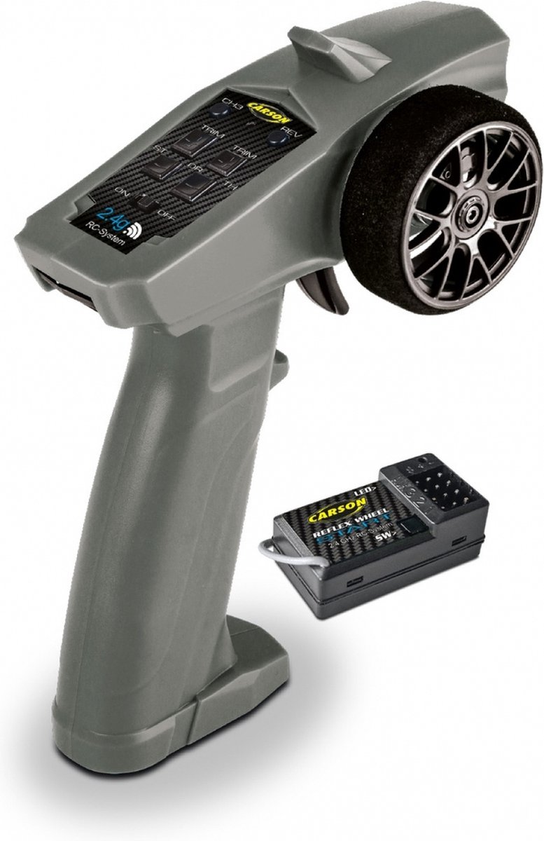 Carson Modellsport Reflex Wheel Start RC pistoolzender 2,4 GHz Aantal kanalen: 3