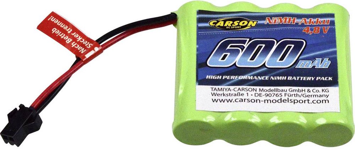 Carson Modellsport NiMH accupack 4.8 V 400 mAh