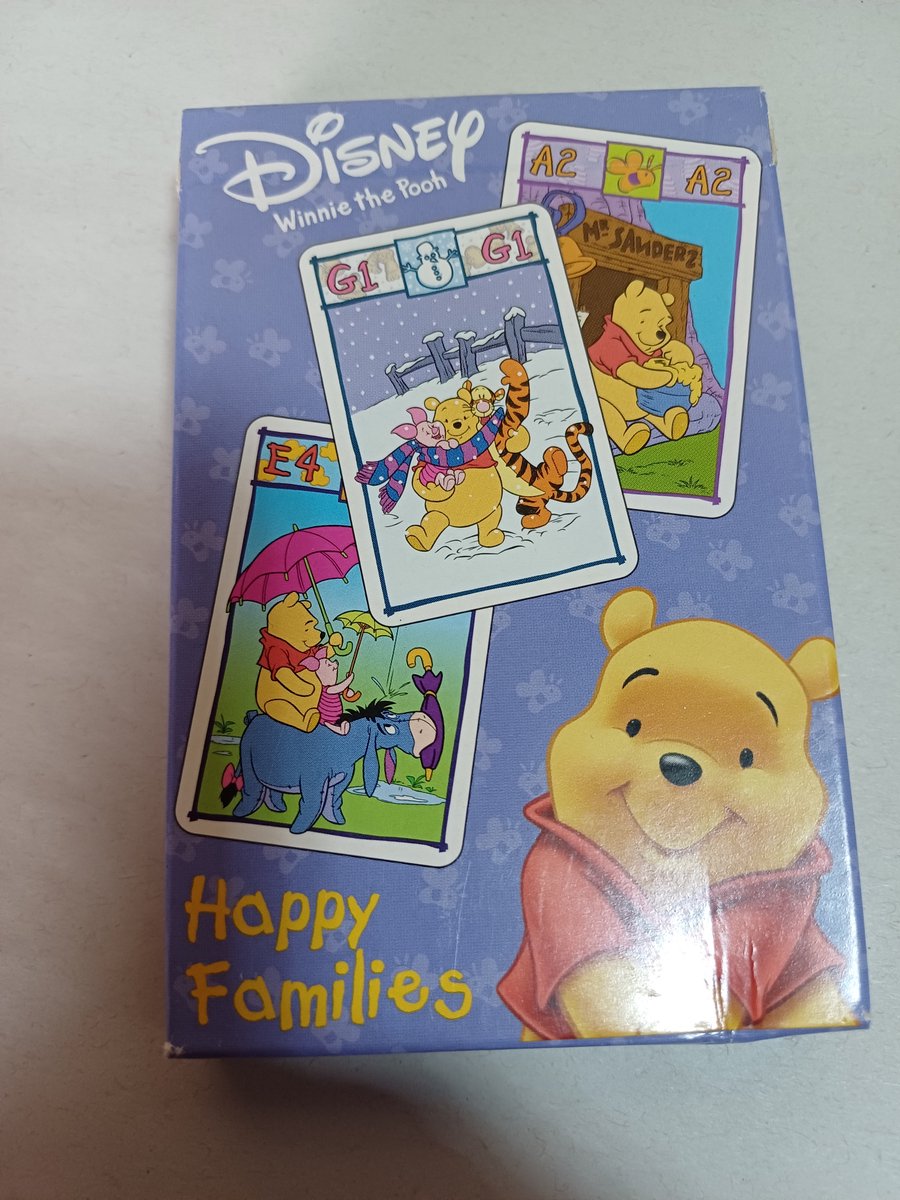 Winnie the Pooh kwartet reis spel