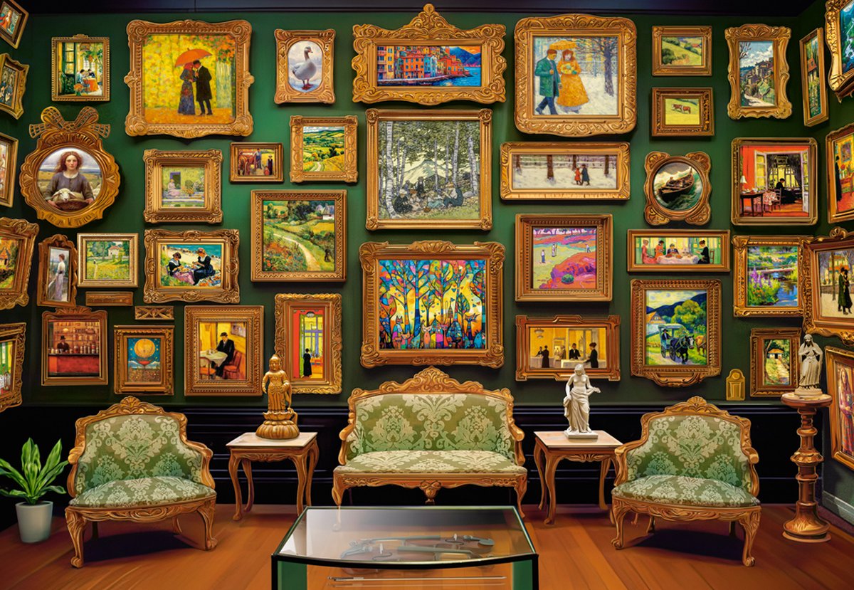 Castorland puzzel Art Gallery - 1000 stukjes.