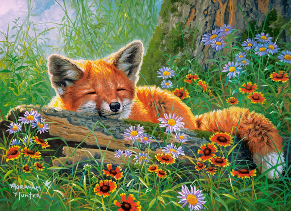Castorland puzzel Foxy Dreams - 100 stukjes speelgoed puzzel.