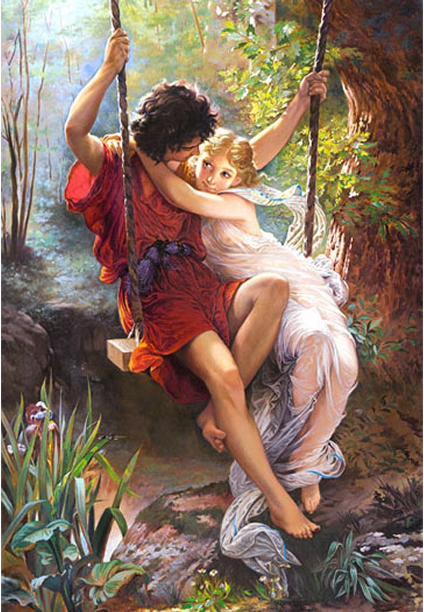 Castorland puzzel Pierre-Auguste Cot legpuzzel - 1000 stukjes - kunst.