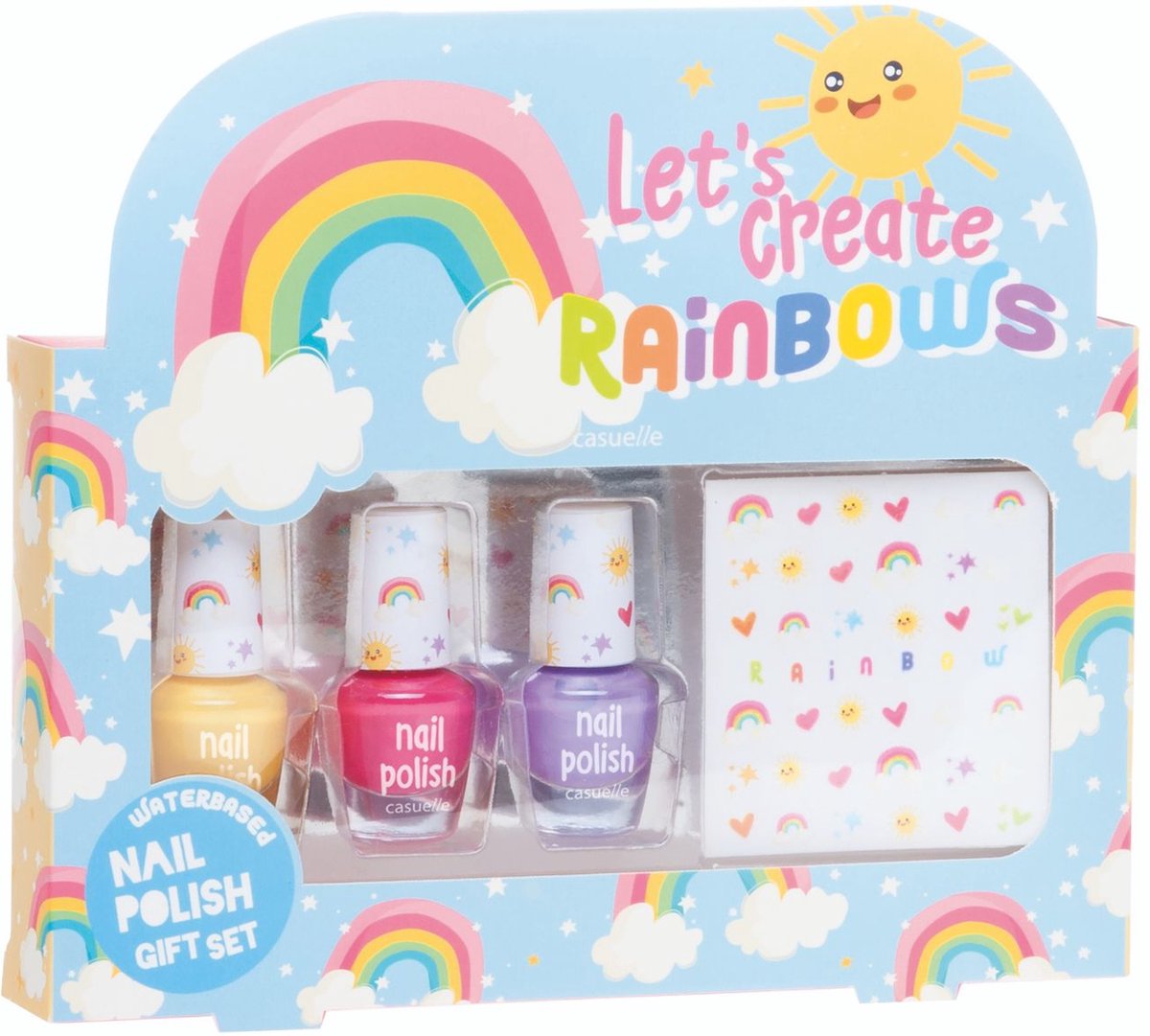 Casuelle Lets create rainbows nagellak giftset