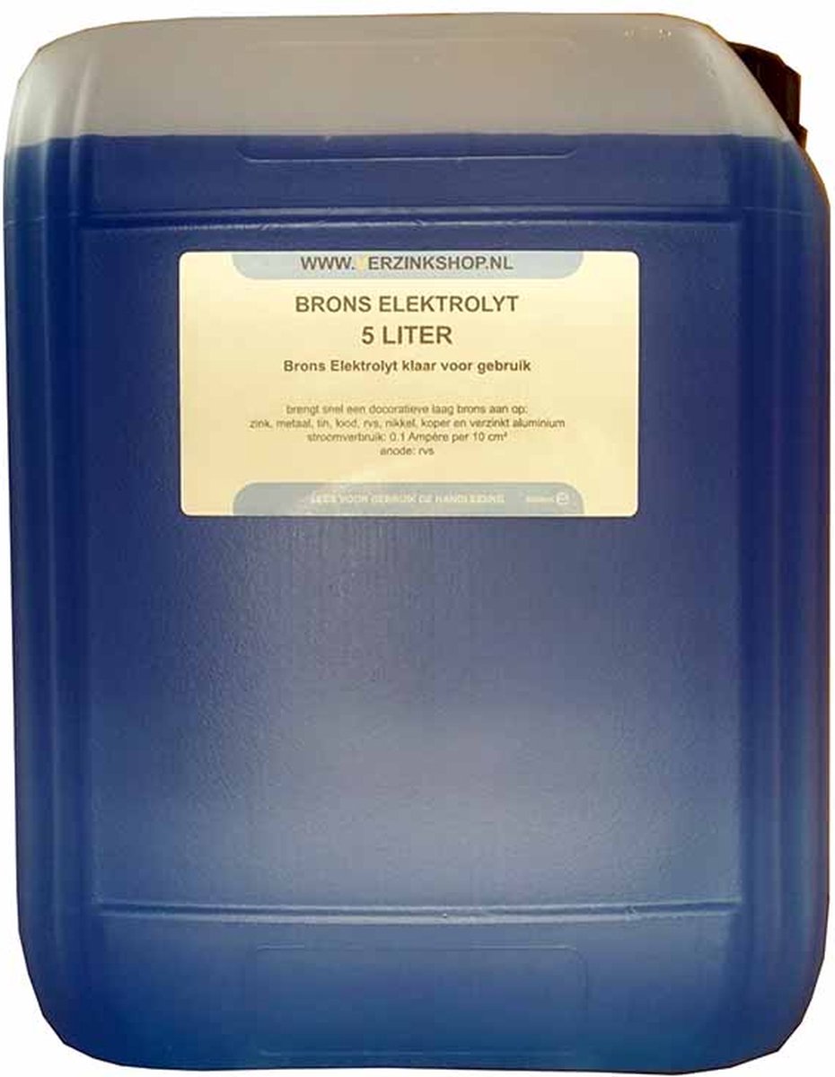 Brons Elektrolyt Caswell Bronze - 10 liter