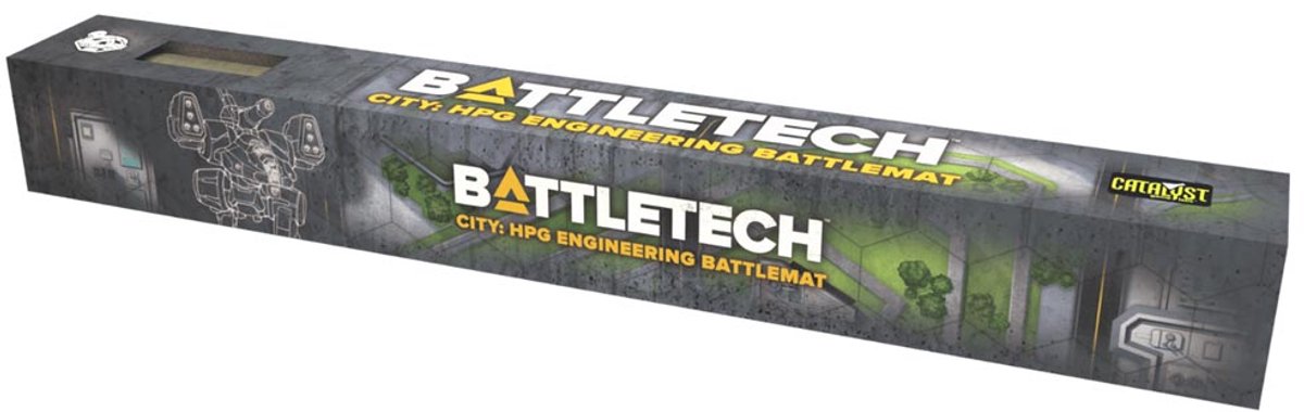 BattleTech BattleMat: City HPG Engineering - Wargame Accessoire - Catalyst Game Labs