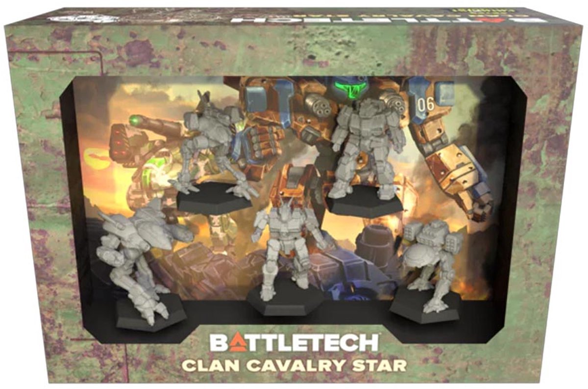 BattleTech: Clan Cavalry Star - Miniatures - Catalyst Game Labs