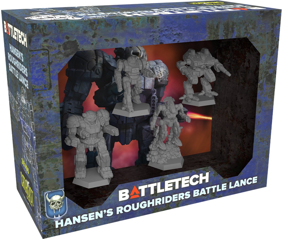 BattleTech: Hansens Roughriders Battle Lance - Miniatures - Catalyst Game Labs