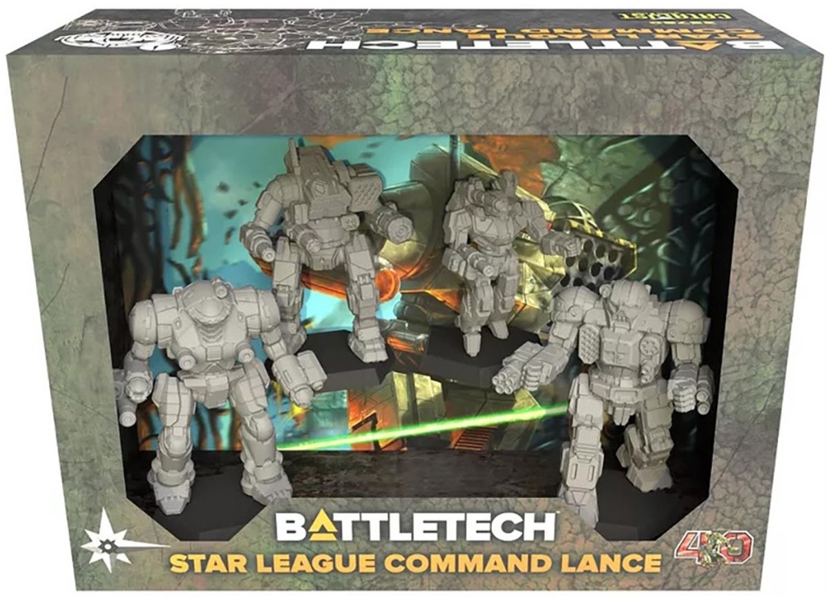 Battletech: Star League Command Lance - Miniatures - Catalyst Game Labs