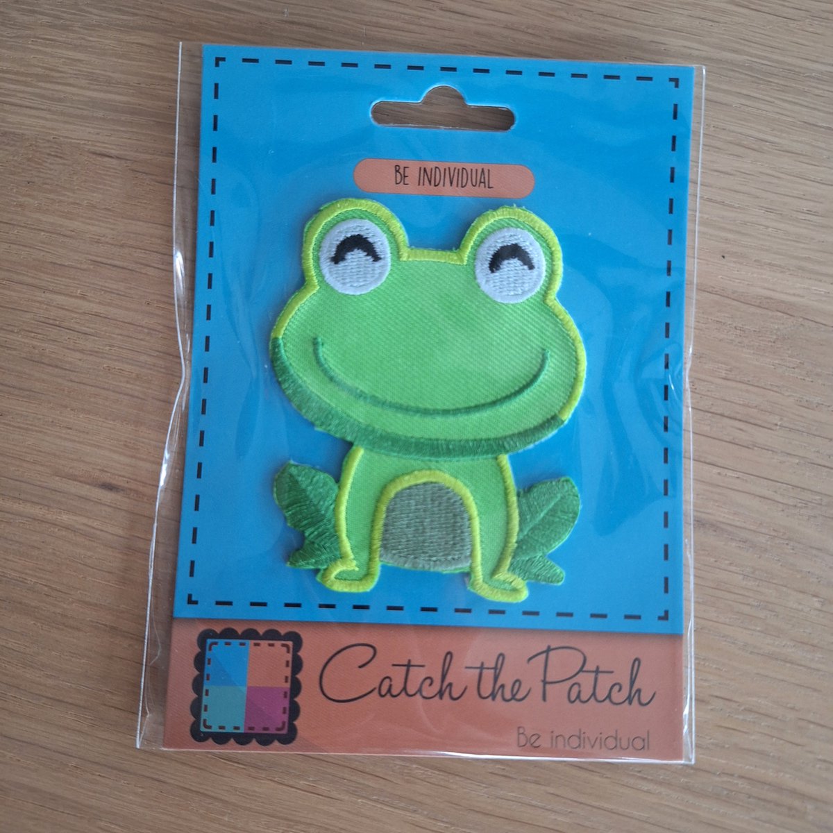 Kikker Strijkembleem - Strijkapplicatie - Patch