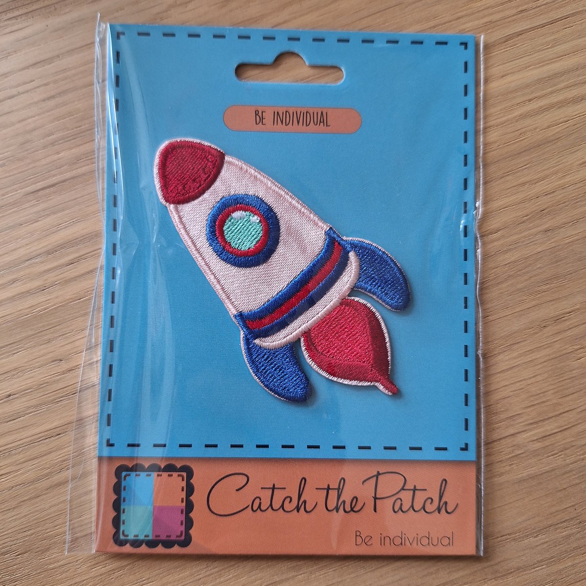 Strijkembleem Raket - Patch - Strijkapplicatie