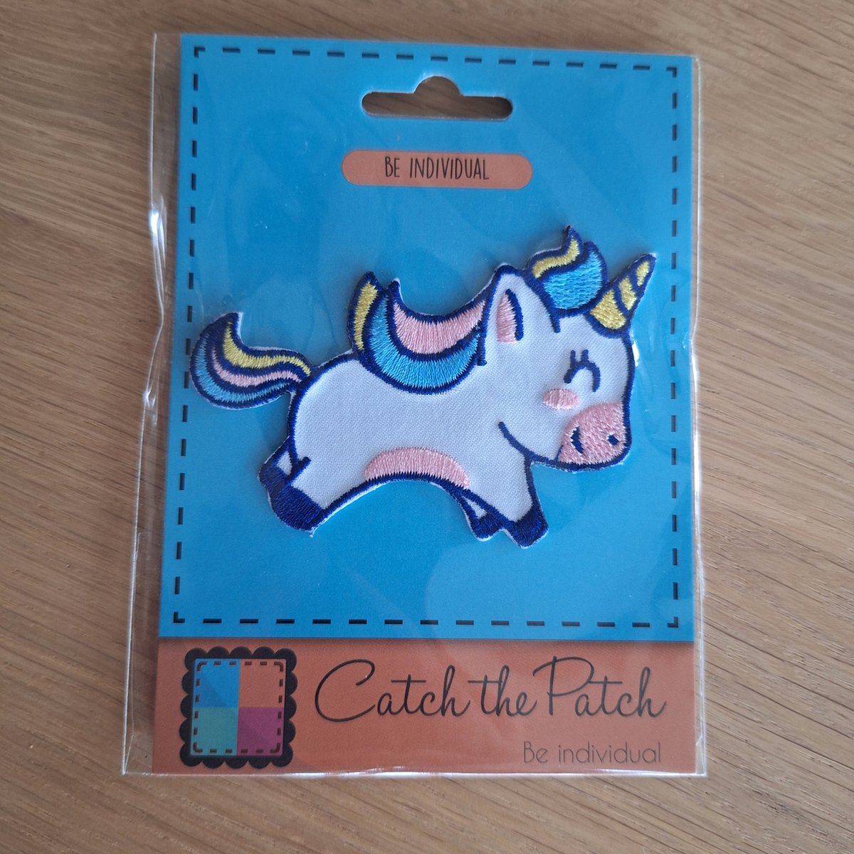 Unicorn strijkembleem