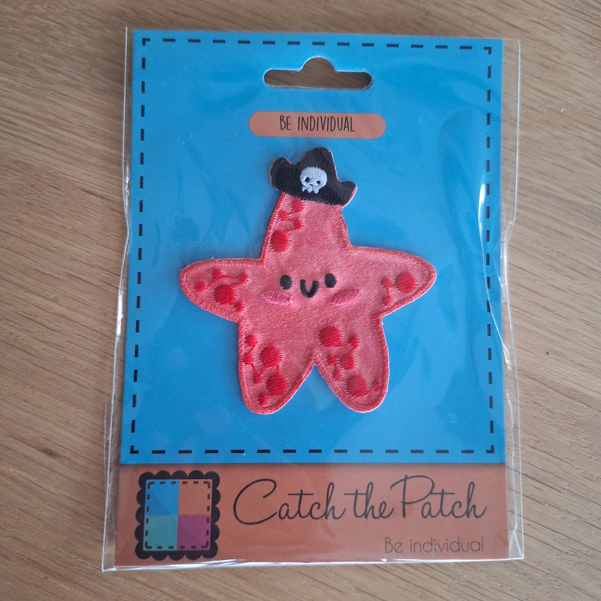 Zeester piraat - Patch - Strijkembleem