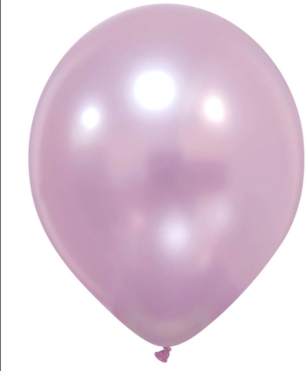 100 ROZE metal BALLONs 27cm / PRO (refbal30-12) .