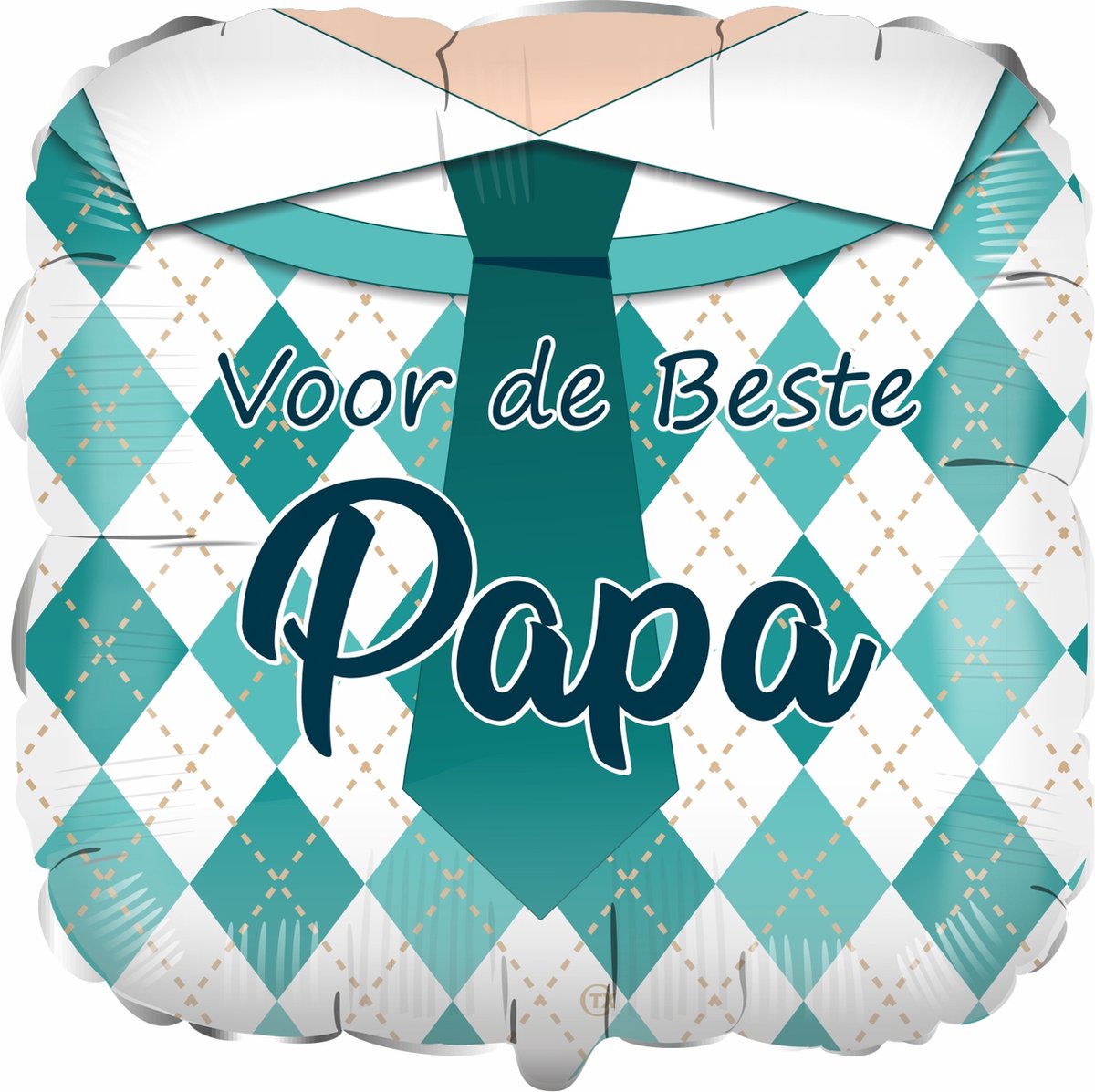 Voor de Beste Papa Folieballon, 45 cm, Vaderdag, lieve papa