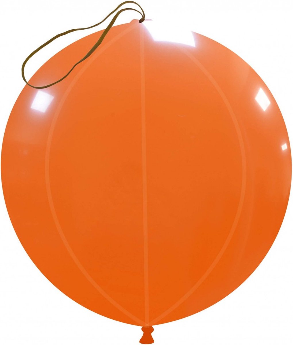 Punch ballonnen - oranje - Cattex - Boksballonnen - met elastiek - 50 stuks