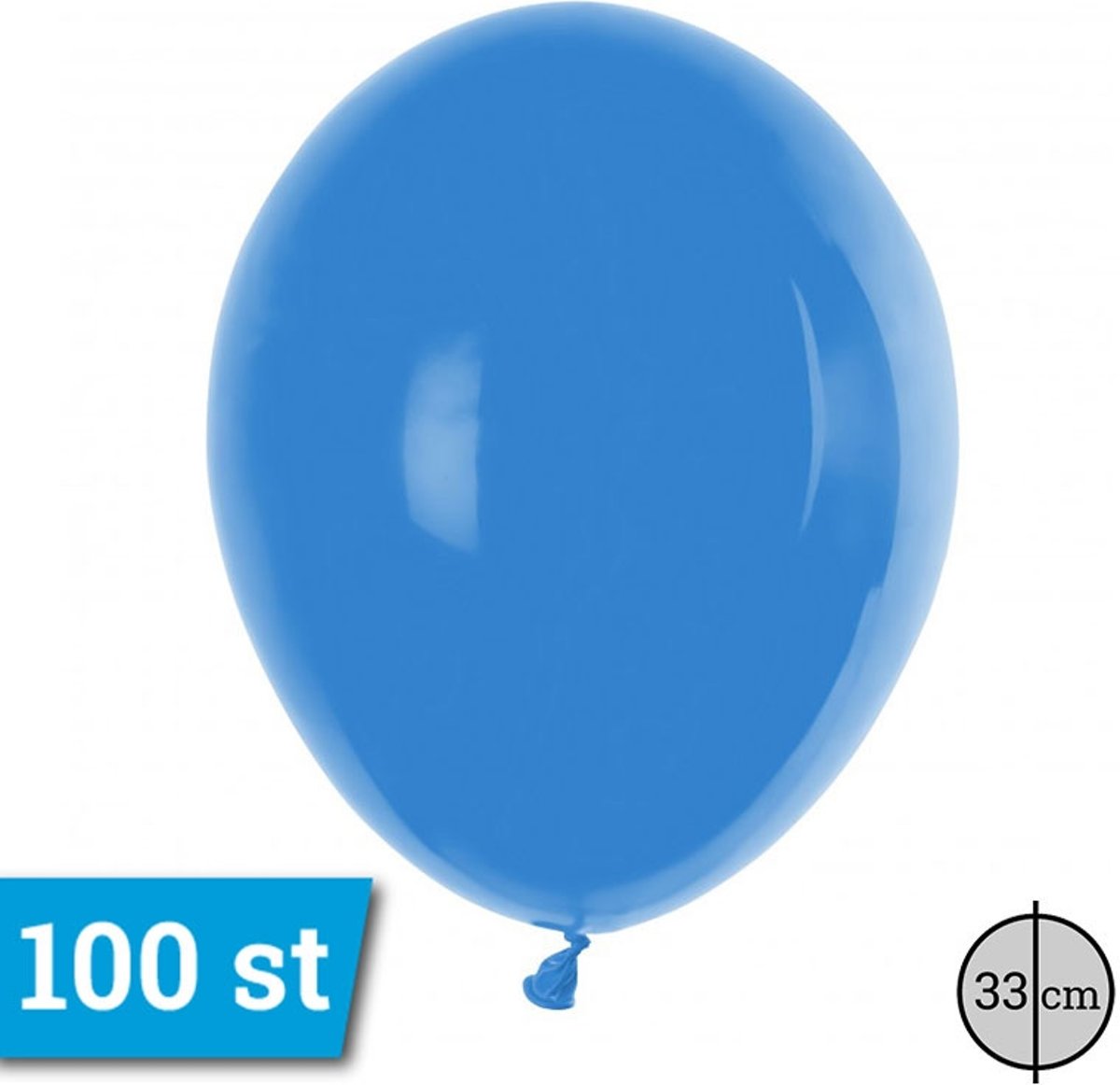 33cm 100 stuks Blauw Pastel GT110/12