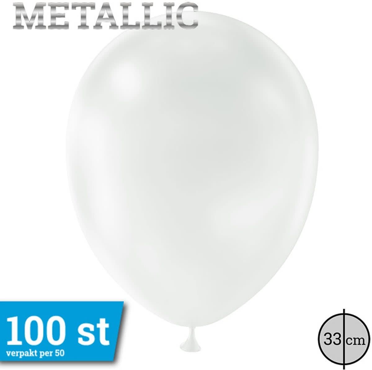 33cm 100 stuks Parelmoer Metallic GT120M/35