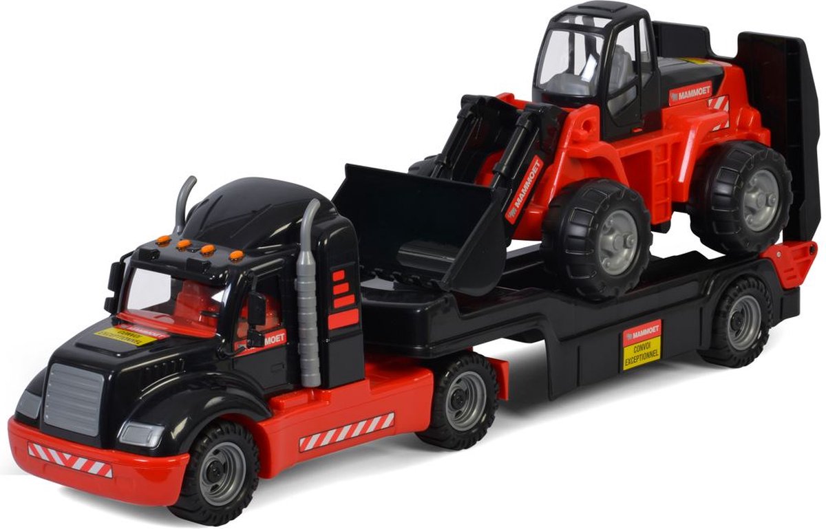 Mammoet Torpedo - 1:16 - met dieplader en shovel