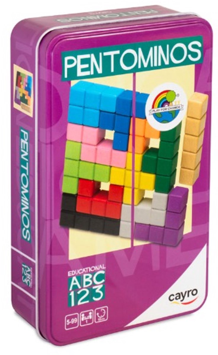 Cayro - PENTOMINOS METAL BOX
