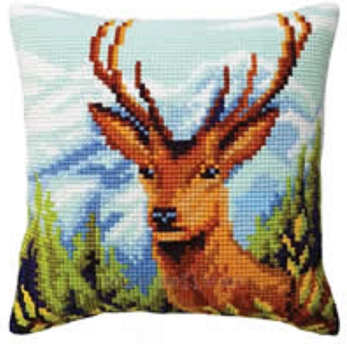 Kruissteekkussen Voorbedrukt CdA Nr 5439