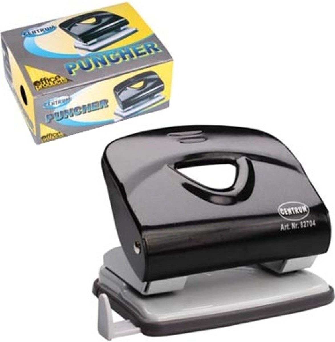 Centrum - Perforator - Metallic - Zwart
