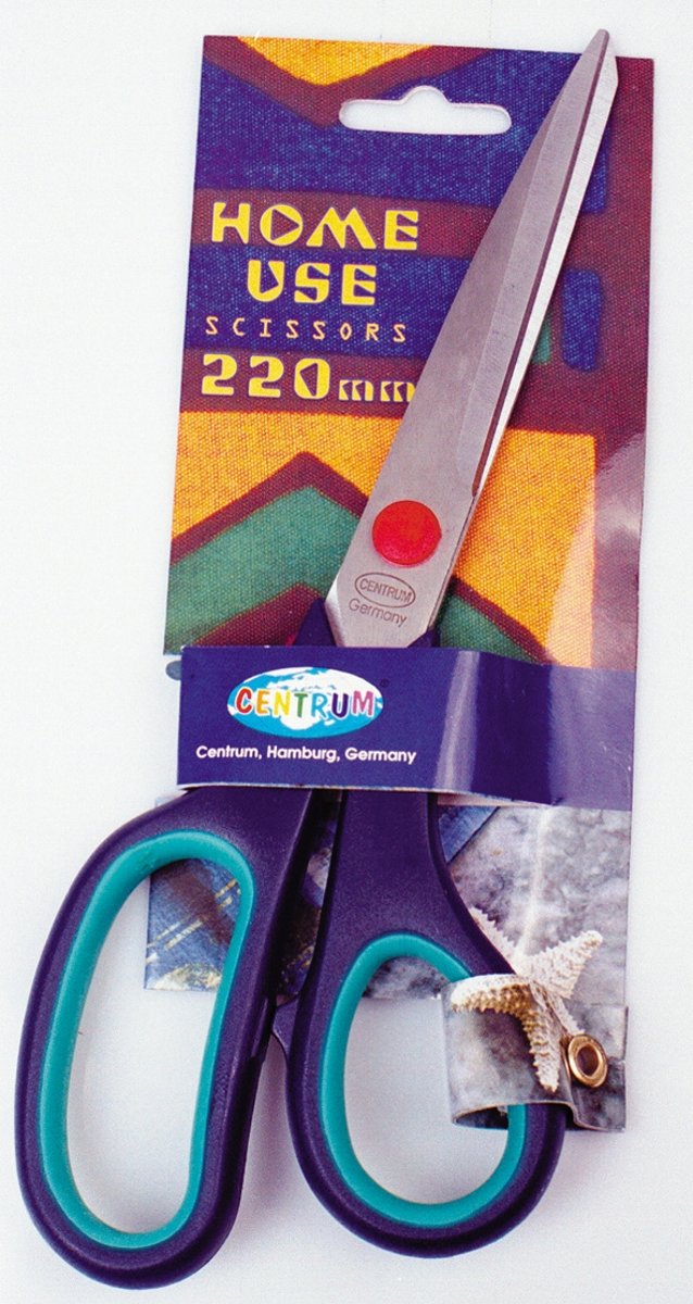 Centrum - Schaar - Rubber grip - 22cm